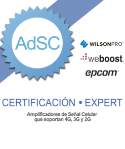 EXPERTRA-ON-Syscom-Curso exprés en línea sobre amplificadores de señal celular para mejorar la cobertura celular existente 2G, 3G, 4G y 5G.