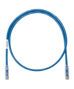 NK5EPC1BUY-PANDUIT-Cable de Parcheo UTP Categoría 5e, con Plug Modular en Cada Extremo - 0.3 Metros (1 Pie) - Azul
