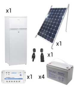 PL-FRIDGE-220-EPCOM POWERLINE-Kit de energía solar para refrigerador de 220 L de aplicaciones aisladas de la red eléctrica