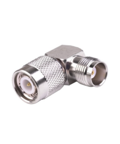 RFT-1227-RF INDUSTRIES,LTD-Adaptador en Ángulo Recto de Conector TNC Macho a TNC Hembra, Níquel/ Oro/ Teflón.