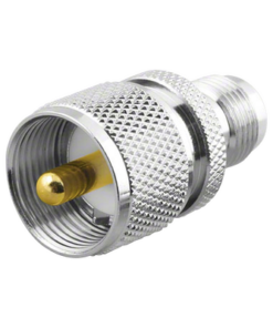 RFT-1236-RF INDUSTRIES,LTD-Adaptador en Línea de Conector TNC Hembra a UHF Macho (PL-259), Níquel/ Oro/ Teflón.