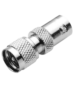RFU-622-RF INDUSTRIES,LTD-Adaptador en Línea, de Conector Mini UHF Macho a BNC Hembra, Níquel/ Oro/ Teflón.
