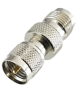 RFU-623-RF INDUSTRIES,LTD-Adaptador en Línea, de Conector Mini UHF Macho a TNC Hembra, Níquel/ Oro/ Teflón.