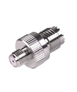 RFU-642-RF INDUSTRIES,LTD-Adaptador en Línea de Conector Mini-UHF Hembra a SMA Hembra, Níquel/ Oro/ Teflón.