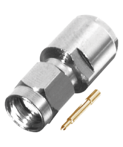 RSA-3100-C-RF INDUSTRIES,LTD-Conector SMA Macho de Rosca para RG-58/U, LMR-195, Grupo C, Níquel/ Oro/ Teflón.â€‹