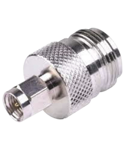 RSA-3452-RF INDUSTRIES,LTD-Adaptador en Linea de Conector SMA Macho a N Hembra, Niquel/ Oro/ Teflón.