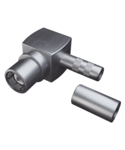 RSB-4010-1B1-RF INDUSTRIES,LTD-Conector SMB Macho en A/R de Anillo Plegable para RG-316/U, Grupo B1, Oro/ Oro/ Teflón.â€‹
