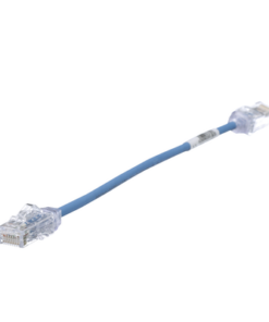 UTP28SP0.2MBU-PANDUIT-Cable de Parcheo TX6, UTP Cat6, Diámetro Reducido (28AWG), Color Azul, 20cm