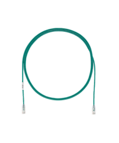 UTP28SP1GR-PANDUIT-Cable de Parcheo TX6, UTP Cat6, Diámetro Reducido (28AWG), Color Verde, 0.3 Metros (1 Pie)