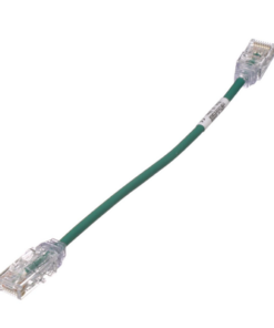 UTP28SP8INGR-PANDUIT-Cable de Parcheo TX6, UTP Cat6, Diámetro Reducido (28AWG), Color Verde, 20.2 cm (8 Pulgadas)