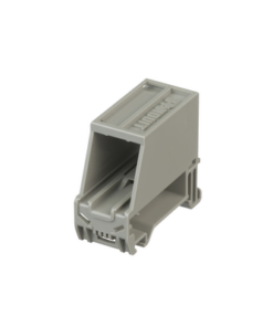 CADIN1IG-S-PANDUIT-Adaptador de 1 Puerto, Para Conectores Tipo Mini-Com, Blindado, Montaje en Riel Din Estándar de 35 mm (1.38 Pulgadas), Color Gris Internacional