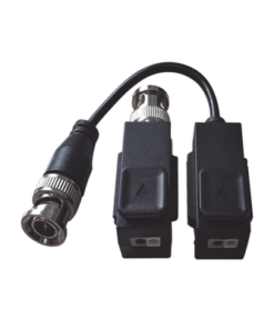 DS-1H18S/E(C)-HIKVISION-Kit de Transceptor (Balluns) TURBOHD con Boton Push / Hasta 8 MP (4K) / 100% Cobre / Soporta HD-TVI / AHD / CVI / CVBS / Audio por Coaxitron / Datos para Menu de Configurar de Cámaras 