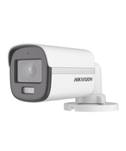 DS-2CE10KF0T-FS-HIKVISION-[ColorVu] Bala TURBOHD 3K (5 Megapixel) / Lente 2.8 mm / Micrófono Integrado / Luz Blanca 20 mts / Exterior IP67 / dWDR / 4 Tecnologías