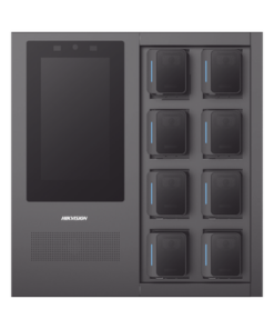 DS-MDS003-HIKVISION-Estación de Carga y Respaldo de Información para Bodycam HIKVISION / Acceso por Reconocimiento Facial / Incluye 1 HDD de 2 TB