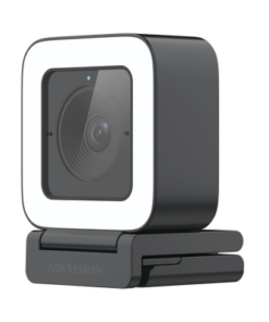 DS-UL2-HIKVISION-Cámara Web ALTA DENIFICIÓN (1080p) / Aro de Luz Interconstruido / Gran Angular / Micrófono Integrado / Conector USB de 2 mts / Fácil de Instalar / Reducción de Ruido Inteligente