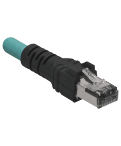 ICD14T1NTL1M-PANDUIT-Cable de Conexión IndustrialNet Cat5e, de M12 D-Code Macho a Plug RJ45, Blindado S/FTP, Forro TPO, Color Azul Cerceta, 1 Metro