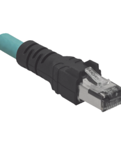 ICD14T1NTL5M-PANDUIT-Cable de Conexión IndustrialNet Cat5e, de M12 D-Code Macho a Plug RJ45, Blindado S/FTP, Forro TPO, Color Azul Cerceta, 5 Metros