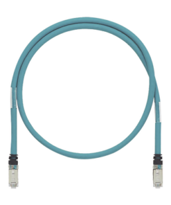 ISTPH6X0.3MTL-PANDUIT-Patch Cord Cat6A de Grado Industrial 600V, Blindado SF/UTP, Calibre 26 AWG, Color Aqua, 30 cm.