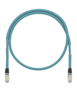 ISTPH6X0.6MTL-PANDUIT-Patch Cord Cat6A de Grado Industrial 600V, Blindado SF/UTP, Calibre 26 AWG, Color Aqua, 60 cm (23.62 pulgadas).