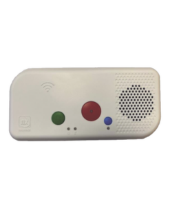 NX0019/B-IBERNEX-Terminal de Habitación IP para Hospital / Botón Azul de Llamada a Médico / Lector RFID 125 KHz / SIP / PoE / Compatible con NX1071 y NX1075