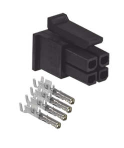 PR4MK04K-TELTONIKA-ENCHUFE DE 4 PINES CON TERMINALES DE CONTACTO