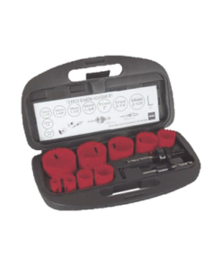 PST-C020-01-PRECISION-Juego de 13 Brocas Sierra Bimetálica con Adaptadores y Estuche. (3/4", 7/8", 1-1/8", 1-3/8",  1-1/2", 1-3/4", 2", 2-1/4", 2-1/2")