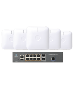 SKIT-CNPILOT-CO-CAMBIUM NETWORKS-Starter Kit Wi-Fi Empresarial de 5 Access Point PLE410 y 1 Switch PoE EX2010P