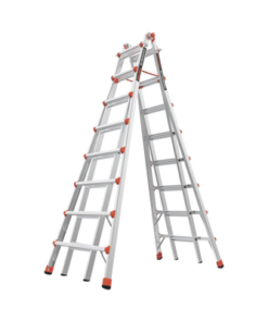SKYCRAPER-21C-Little Giant Ladder Systems-Escalera telescópica en "A" de 6.4 metros de aluminio.