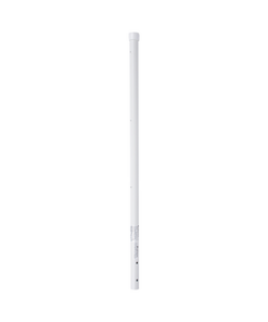 SYS-POST-ESQ-3W-EPCOM INDUSTRIAL-Poste de Esquina de 0.8m para Cerca Electrificada. Tubo Galvanizado cal. 18 de 1"Diam. con Tapón, ideal para 3 Aisladores.