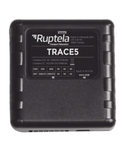TRACE5-RUPTELA-Localizador Vehicular 2G y 4G/ Rastreo / Conducción eficiente / Deteccion de Jammer / Registro de conductores / Sensores adicionales