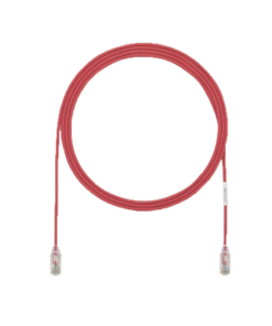 UTP28X5RD-PANDUIT-Cable de Parcheo UTP Cat6A, CM/LSZH, Diámetro Reducido (28AWG), Color Rojo, 5ft