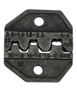 VDV-205-036-KLEIN TOOLS-Matriz Ponchadora, Terminales  sin Aislamiento o de Cilindro Abierto, 10-20 AWG. Compatible con Pinza Ponchadora VDV200-010