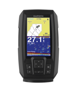 10-01870-00-GARMIN-Fishfinder STRIKER™ Plus 4 con GPS Integrado / Pantalla QSVGA 272 x 480 píxeles / Frecuencias 50-200 kHz / Potencia 200 W RMS / Tecnología de Ganancia Automática / Sensor de Temperatura / Resistencia al Agua IPX7