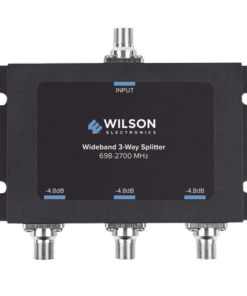 850-035-WILSONPRO / WEBOOST-Divisor de potencia de 3 vías para la distribución de señal a tres antenas de servicio | 4.8 dB de pérdida por puerto | Conectores F hembra