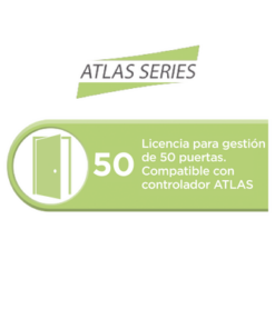 ATLASAC50-ZKTECO-Licencia para 50 puertas compatible con controlador ATLAS