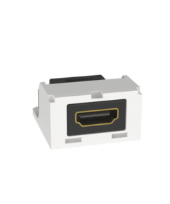 CMHDMIAW-PANDUIT-Módulo Acoplador HDMI 2.0, Hembra a Hembra Tipo-A, Categoría 2, Mini-Com, Color Blanco Ártico