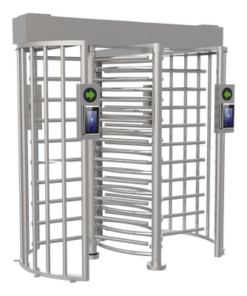 DS-K3H4420-120/PG-DM60-HIKVISION-Torniquete DOBLE (2 Carriles) de Cuerpo Completo Bidireccional / Exterior / Acero Inoxidable SUS304 / 30 Personas por Minuto / Compatible con Reconocimiento Facial (Terminal no Incluida)