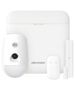 DS-PWA48-KS-CAM-HIKVISION-(AX PRO) KIT de Alarma AX PRO con GSM (3G/4G) / Incluye: 1 Hub / 1 Sensor PIR con Cámara / 1 Contacto Magnético / 1 Control Remoto / WiFi / Compatible con Hik-Connect P2P