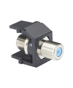 NKFBL-PANDUIT-Módulo Acoplador Coaxial Tipo F, Keystone, de 75 Ohms, 3.0 GHz, Color Negro