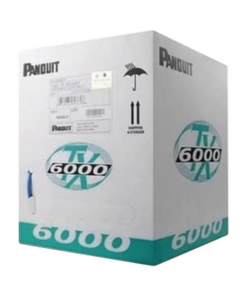 PUR6004WH-FE-PANDUIT-Bobina de Cable UTP 305 m. de Cobre, TX6000™ PanNet, Reelex, Blanco, Categoría 6 Mejorado (23 AWG), PVC (CMR, Riser), de 4 pares