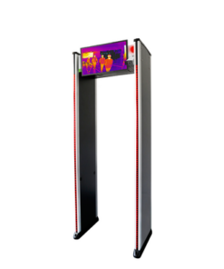 ZKD-2180-TI-ZKTECO-Arco Detector de Metal con Cámara termográfica y Display