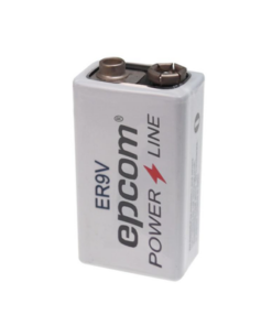 ER-9V-EPCOM POWERLINE-Pila 9V @ 1200 mAh / Alta Capacidad ( No recargable )