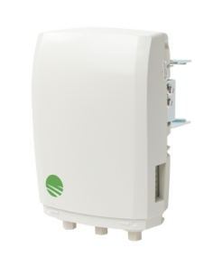 MH-T200-CCC-POE-MWB-Siklu-Unidad Terminal MultiHaul™ TU, 90°, 100 Mbps actualizables a 1000Mbps, 3 puertos RJ-45 (Salida PoE habilidata en 2 puertos), Montaje e inyector PoE incluidos, IP65, Color Blanco