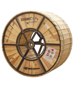 OC-ADSS-96C-S120/4KM-LINKEDPRO BY FIBERHOME-Carrete de 4 km de Fibra Óptica Aérea (ADSS) G.652D, Monomodo de 96 Hilos, Exterior, Span 120, Loose Tube