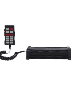 XJ100B-EPCOM INDUSTRIAL SIGNALING-Sirena Vehicular de 100W de Potencia, Con Controlador Unimando Para Tonos, Control de 3 Salidas Auxiliares, Microfono e Interconexión a Radio