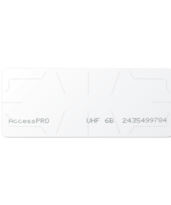 ACCESS-TAG-6B-ACCESSPRO-UHF TAG Adherible Tipo Etiqueta / ISO 18000 6B / Se Adhiere al Cristal del Vehículo / Compatible con Lectoras de Largo Alcance PRO12RF y PRO6RF