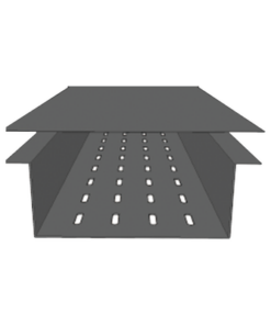 CH-FPZT6AL-CHAROFIL-Tapa para fondo perforado de 6"  Perfil Z