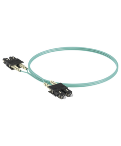 FX23RSNSNSNM002-PANDUIT-Jumper de Fibra Optica Multimodo 50/125 OM3, SC-SC Duplex, OFNR (Riser), Color Aqua, 2 Metros (6.56 Pies)