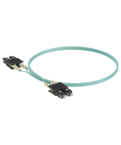 FX23RSNSNSNM003-PANDUIT-Jumper de Fibra Optica Multimodo 50/125 OM3, SC-SC Duplex, OFNR (Riser), Color Aqua, 3 Metros (9.84 Pies)