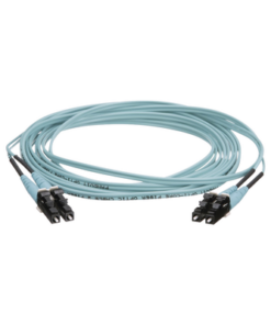 FZ2ERLNLNSNM020-PANDUIT-Jumper de Fibra Optica Multimodo 50/125 OM4, LC-LC Duplex, OFNR (Riser), Color Aqua, 20 Metros (65.62 Pies)